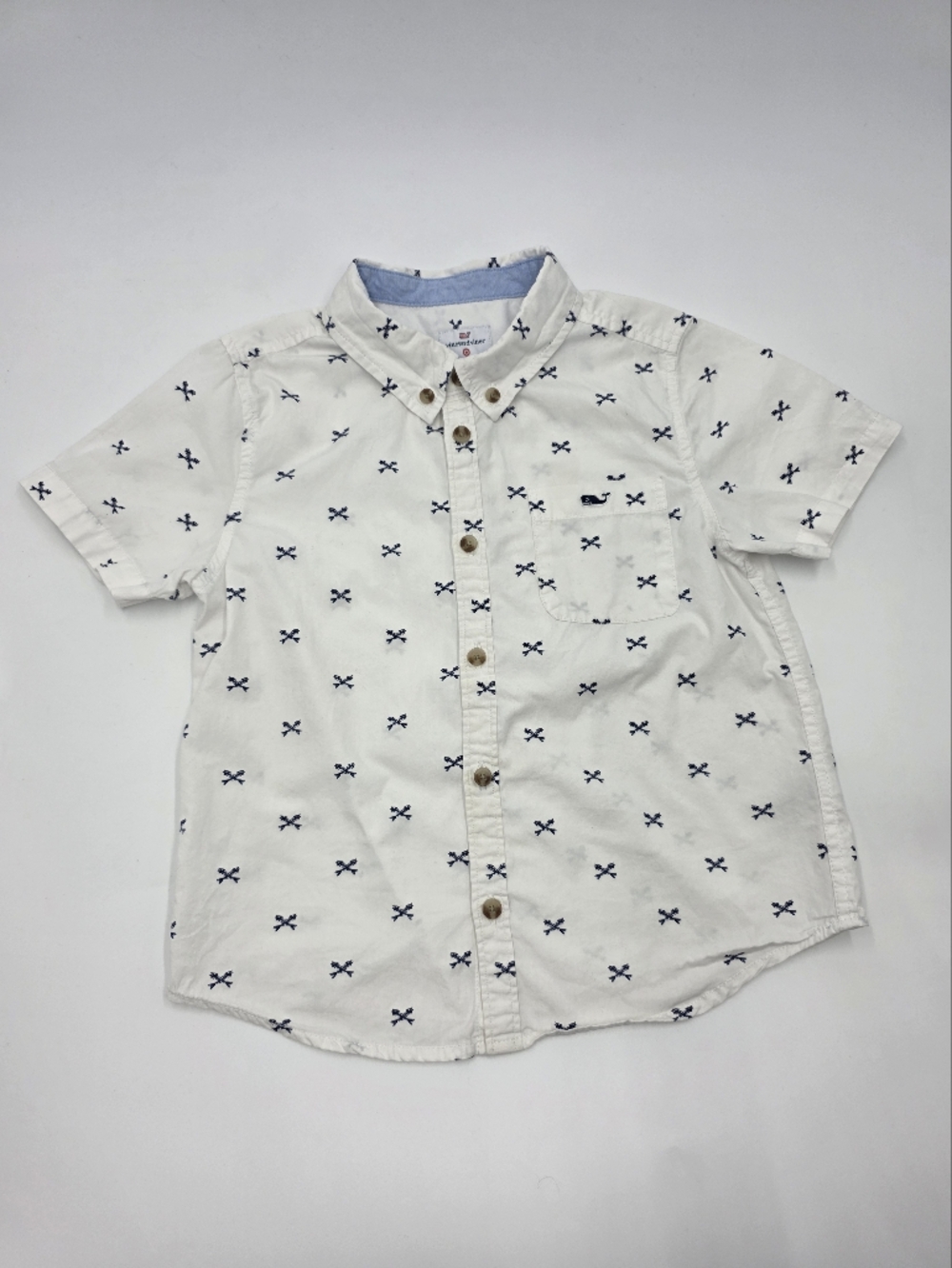 Vineyard Vines x Target boys' short-sleeved button down shirt size 5T
